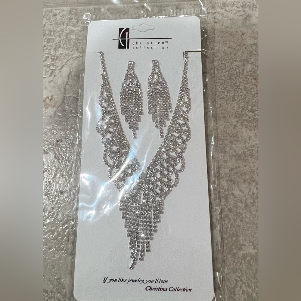 Two Piece Necklace & Earring Set